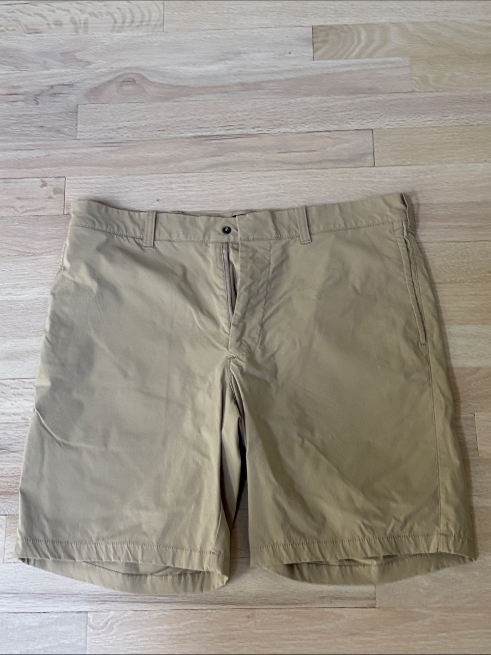 J. Crew Khaki Flat-Front Men’s Shorts